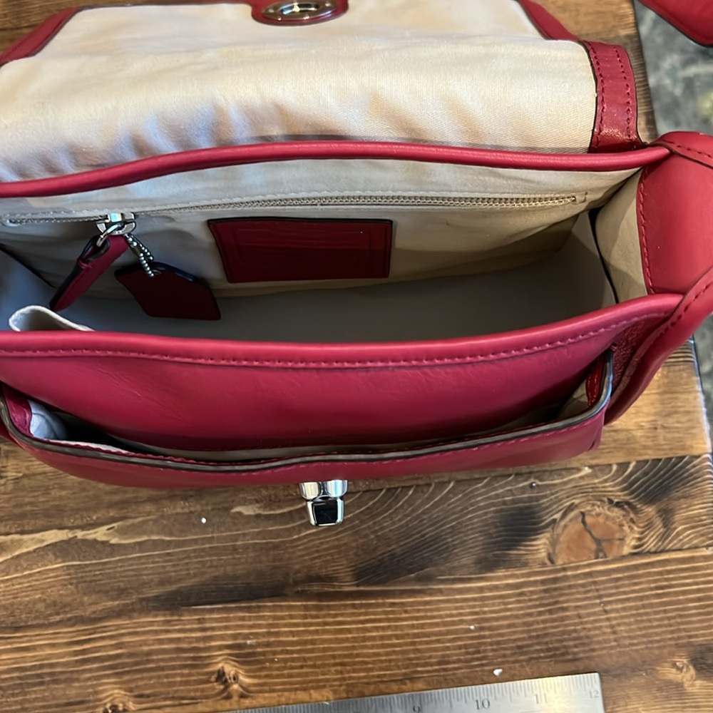 Coach EUC Archive Leather Rambler Shoulder Bag J1293-21194 - Picture 5 of 8